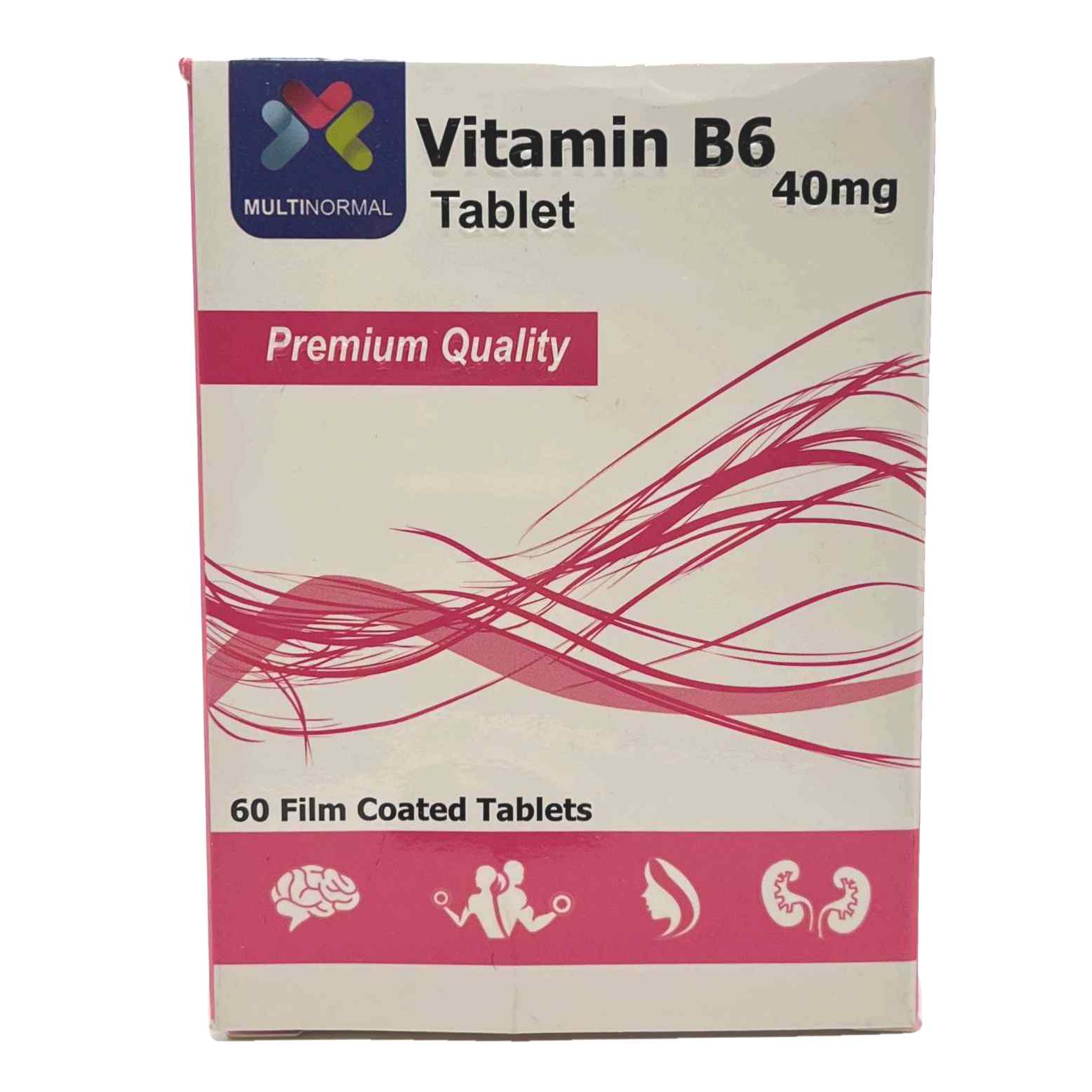 قرص ویتامین ب6 مولتی نرمال MULTINORMAL Vitamin B6